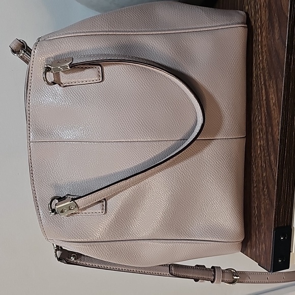 Coach Beige Leather Minetta Satchel - Picture 2 of 10